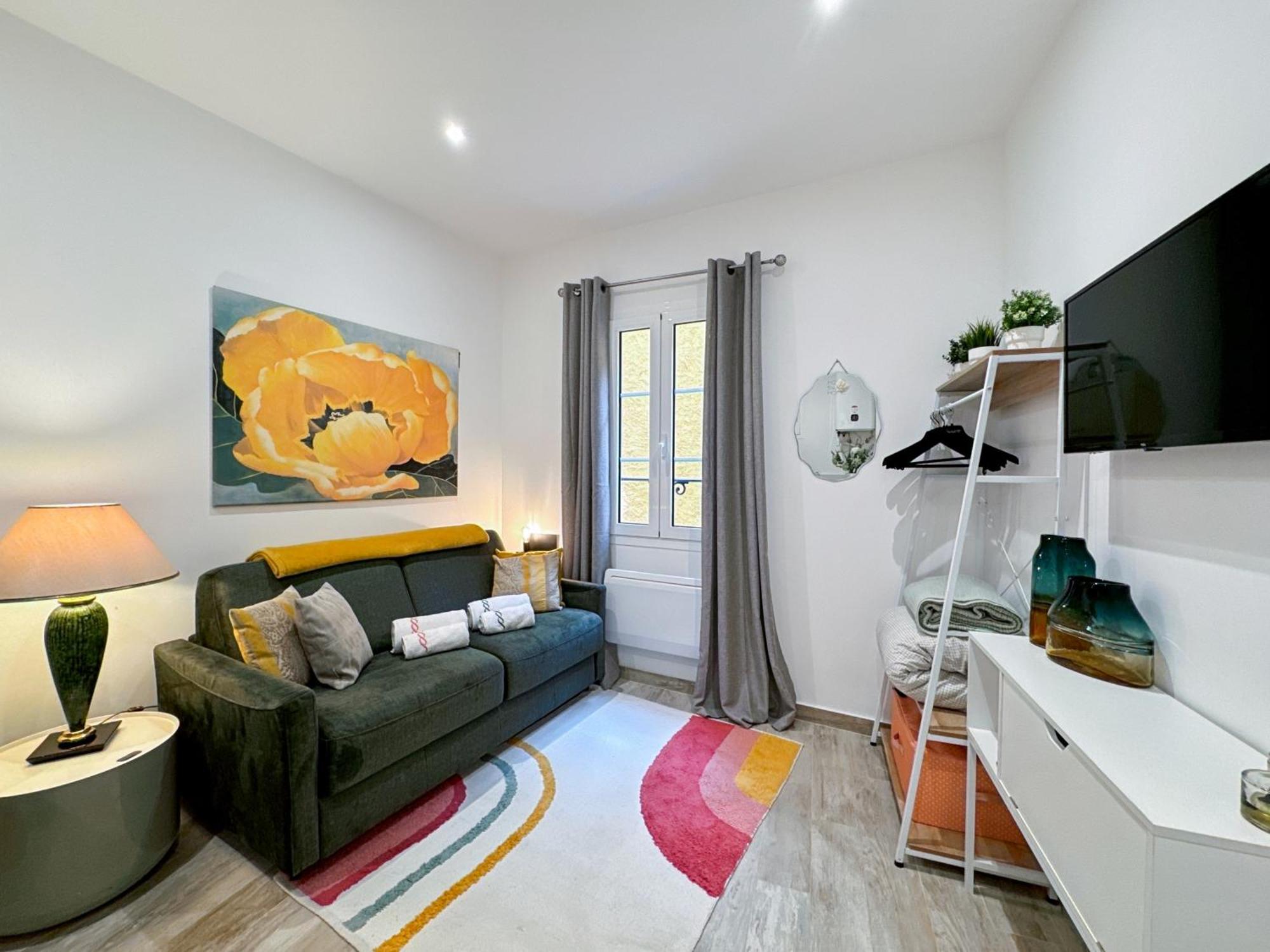 Tivoli 2 - Renovated Studio, Monaco Border, 5Mn From Casino Monte Carlo Apartment Beausoleil Exterior photo